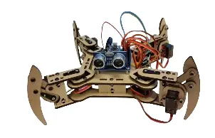 Prototipo robot araña